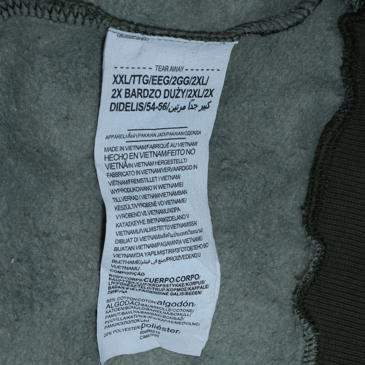 Under Armour Men's Green Camouflage Pullover Hoodie 2XL