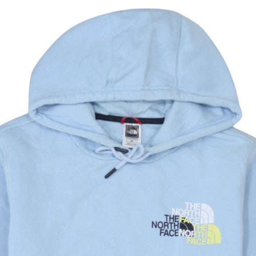 The North Face Men's Blue Pullover Hoodie Size S Outdoor Fleece