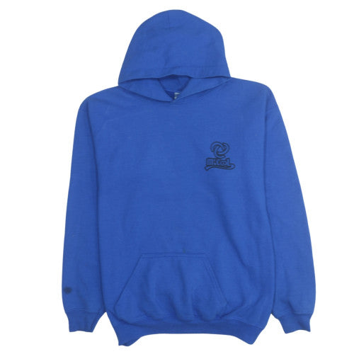 Gildan Men’s Blue XL Pullover Hoodie Surf Graphic Heavyweight