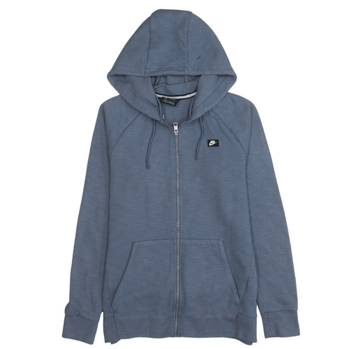 Nike Men's Blue Full Zip Hoodie Size S Sportswear Casual