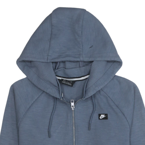 Nike Men's Blue Full Zip Hoodie Size S Sportswear Casual