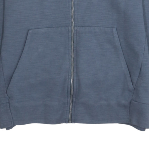 Nike Men's Blue Full Zip Hoodie Size S Sportswear Casual