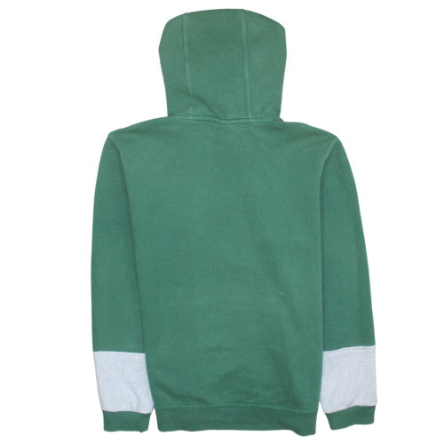 Nike Mens Green Pullover Hoodie L Logo Fleece Sportswear Sweatshirt