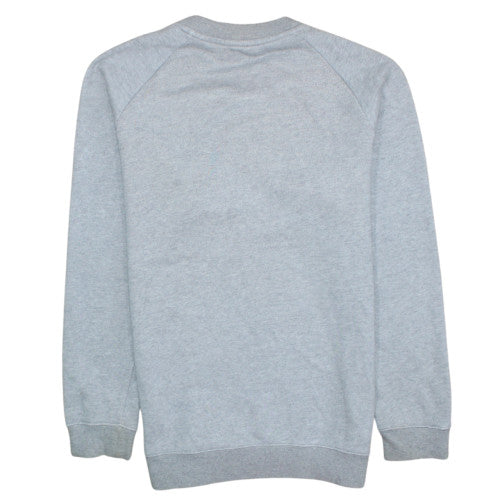 Adidas Women Grey Crew Neck Pullover Sweatshirt UK 10