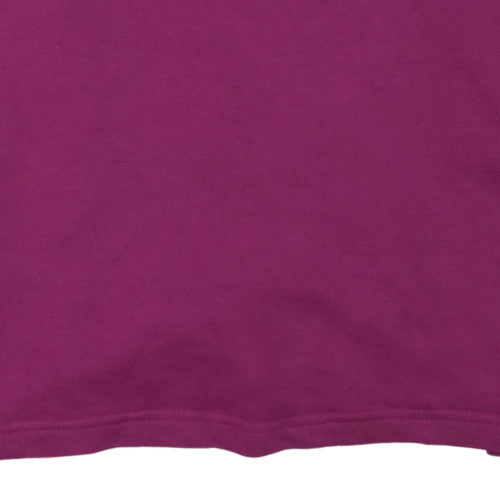 Champion Women's Purple 1/2 Zip Pullover Sweatshirt Size L