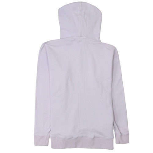 Tommy Hilfiger Women's White Small Pullover Hoodie with Logo Design