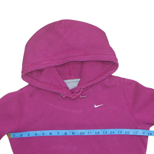 Nike Women’s Pink Pullover Hoodie Small Cotton Blend Casual