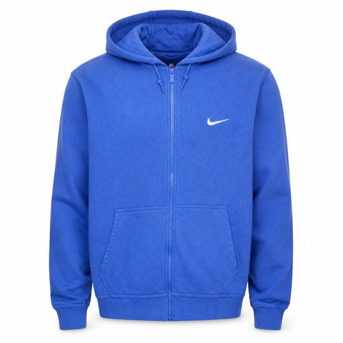 Nike Men's Blue Full Zip Hoodie XL Fleece Sweatshirt Sportswear