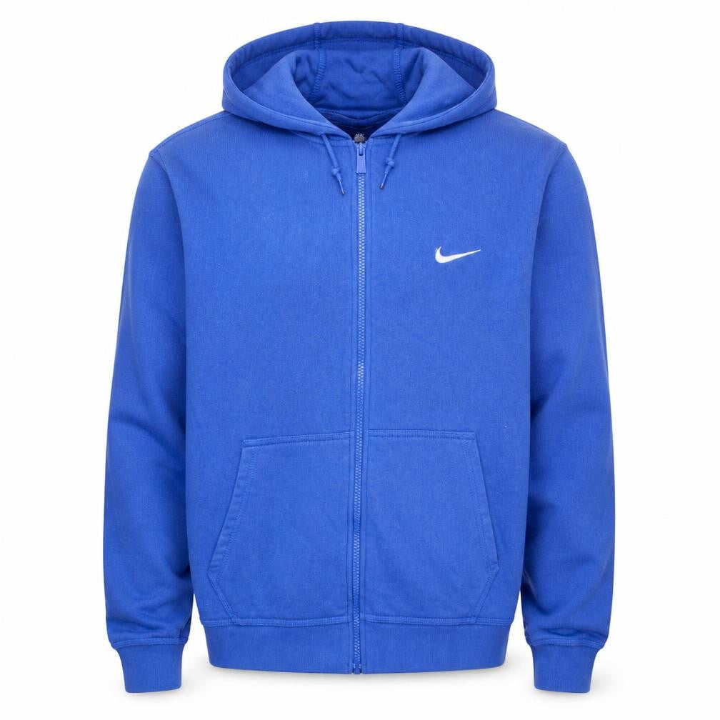 Nike Men's Blue Full Zip Hoodie XL Fleece Sweatshirt Sportswear