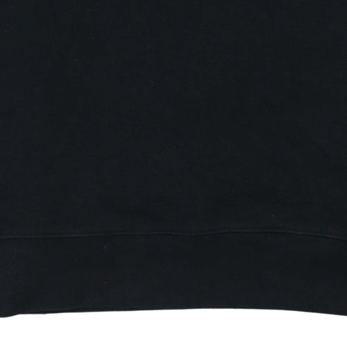 Champion Men's Black Crew Neck Pullover Sweatshirt Size M