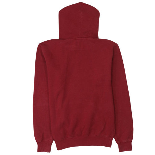 Champion Men's Red Pullover Hoodie Small Cotton Blend Classic Style