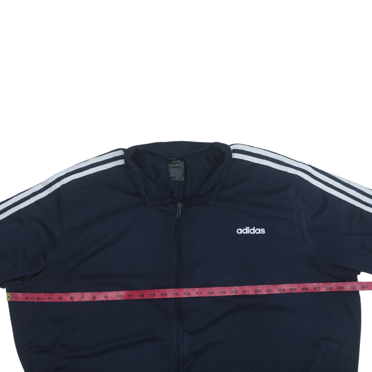 Adidas Men's Blue Full Zip Track Jacket Size 2XL Regular Fit
