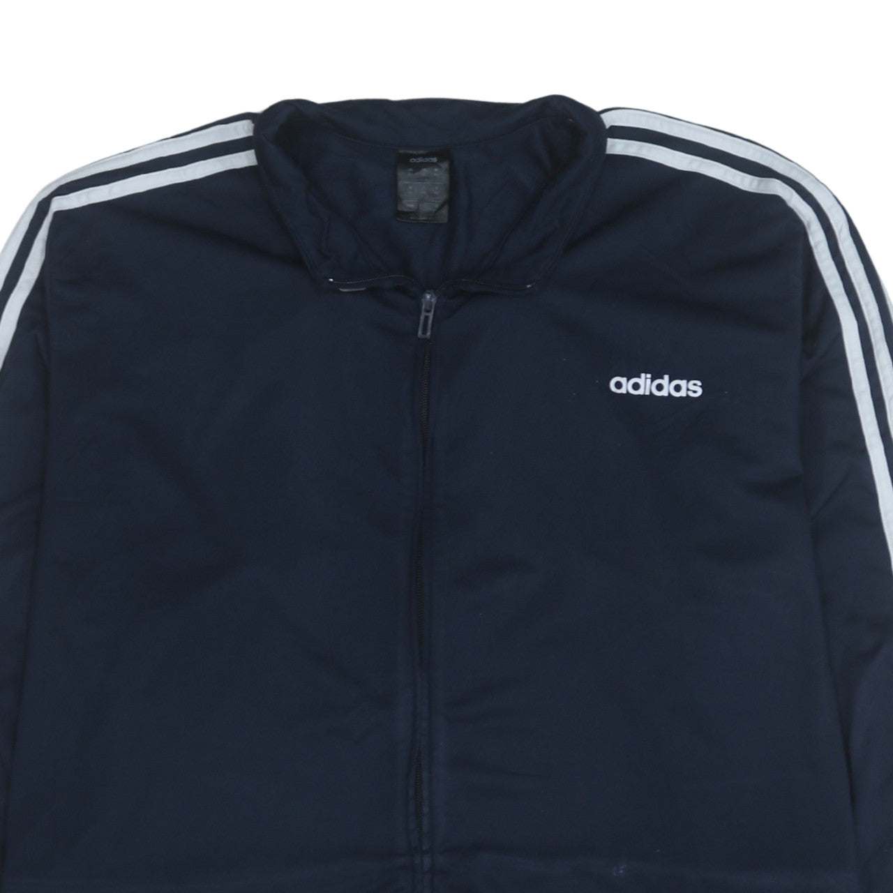 Adidas Men's Blue Full Zip Track Jacket Size 2XL Regular Fit
