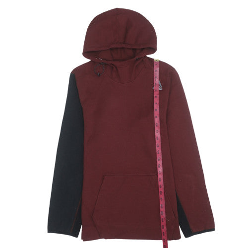 Reebok Men's Red & Black Pullover Hoodie Size M