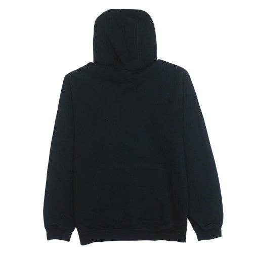 Nike Men's Black Pullover Hoodie Size L Graphic Fleece Sweatshirt