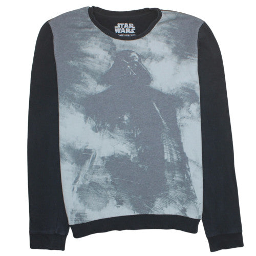 Star Wars Men's Black L Darth Vader Graphic Print Sweatshirt