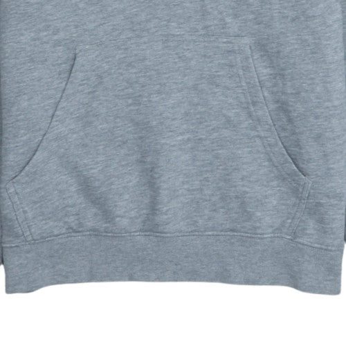 Champion Men's Grey Pullover Hoodie Medium Logo Fleece Sweatshirt