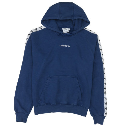 adidas Men’s Blue Pullover Hoodie Small Fleece Sportswear