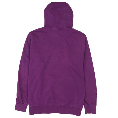 Nike Women’s Purple Pullover Hoodie L Cotton Blend Casual Sportswear