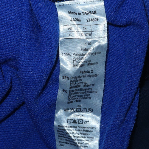Emporio Armani EA7 Blue Men's XL Track Jacket Full Zip Sports Top