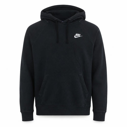 Nike Mens Black Pullover Hoodie M Sports Fleece Sweatshirt