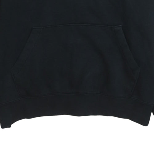 Nike Mens Black Pullover Hoodie M Sports Fleece Sweatshirt