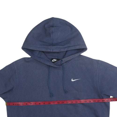 Nike Men's Blue Pullover Hoodie Size M Regular Fit Fleece