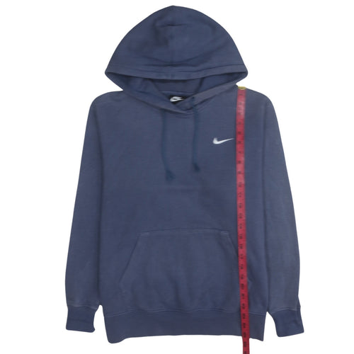 Nike Men's Blue Pullover Hoodie Size M Regular Fit Fleece