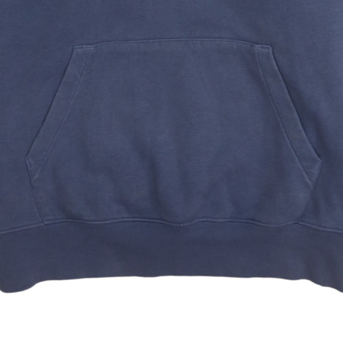 Nike Men's Blue Pullover Hoodie Size M Regular Fit Fleece