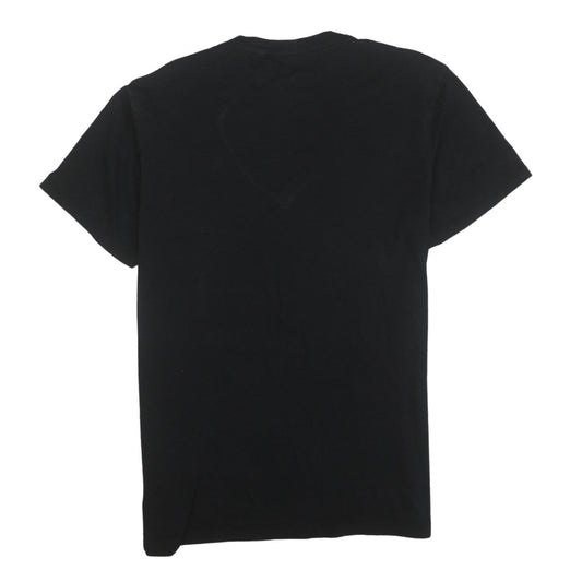 G-Star RAW Men's Black V-Neck Cotton Blend T-Shirt M