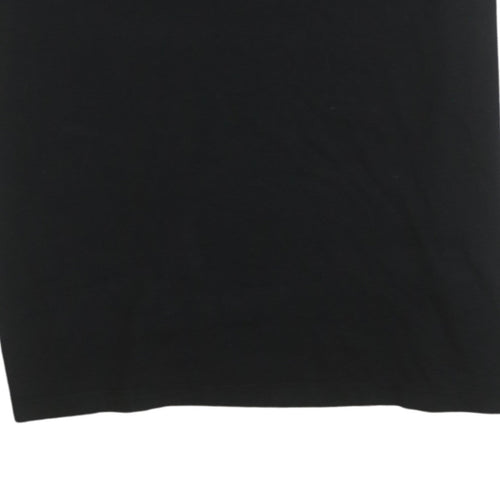 G-Star RAW Men's Black V-Neck Cotton Blend T-Shirt M