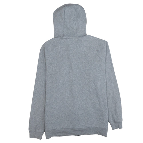 Under Armour Men’s Grey Full Zip Hoodie L Fleece Lightweight