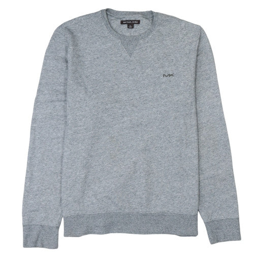 Michael Kors Men's Grey XL Crew Neck Sweatshirt Classic Fit