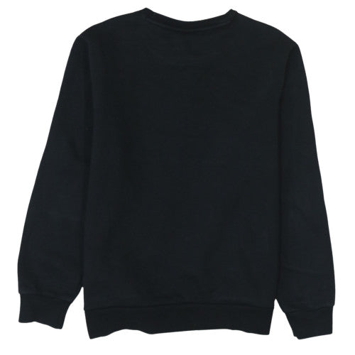 Puma Womens Black Crew Neck Pullover Sweatshirt M
