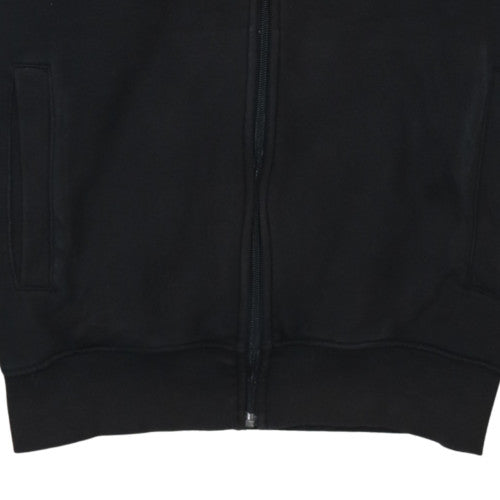 Puma Men's Black Red Full Zip Hoodie Size M Sportswear Hooded Sweatshirt