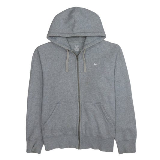Nike Men's Grey Full Zip Hoodie L Sports Athletic Dept