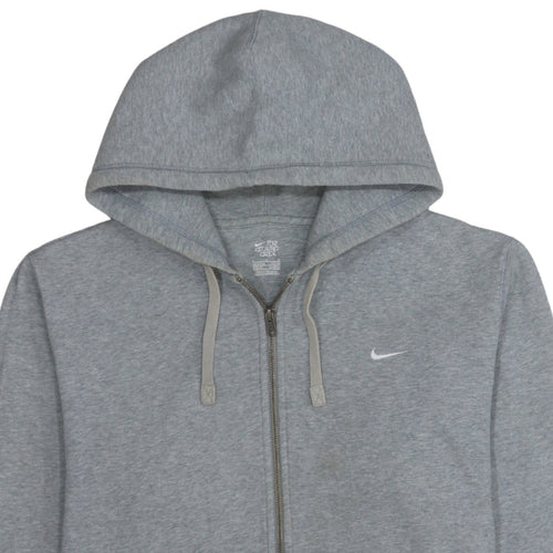 Nike Men's Grey Full Zip Hoodie L Sports Athletic Dept