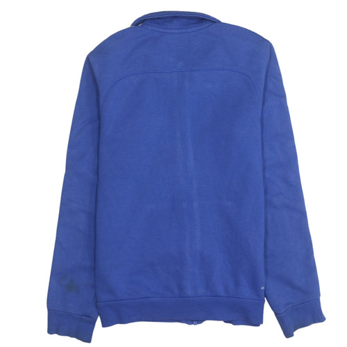 Adidas Women's Blue Size 8 Full Zip Track Jacket