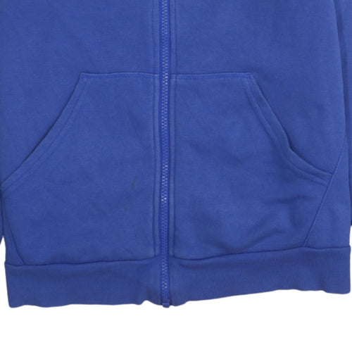 Adidas Women's Blue Size 8 Full Zip Track Jacket