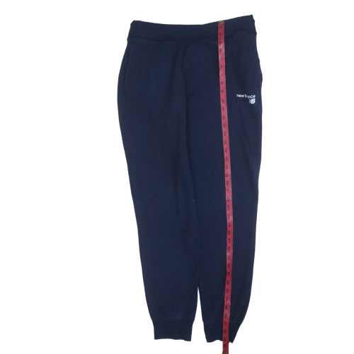 New Balance Men's Blue L Jogger Sweatpants Fleece Activewear