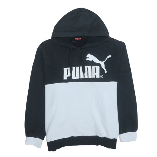 Puma Men’s Black XL Pullover Hoodie Regular Fit Sports Fleece