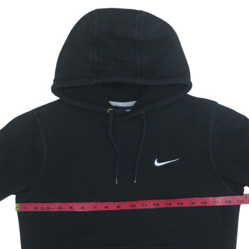 Nike Men's Black Pullover Hoodie S Fleece Logo Sweatshirt