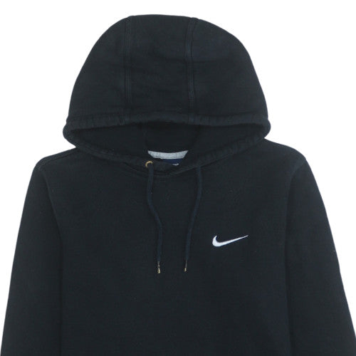 Nike Men's Black Pullover Hoodie S Fleece Logo Sweatshirt