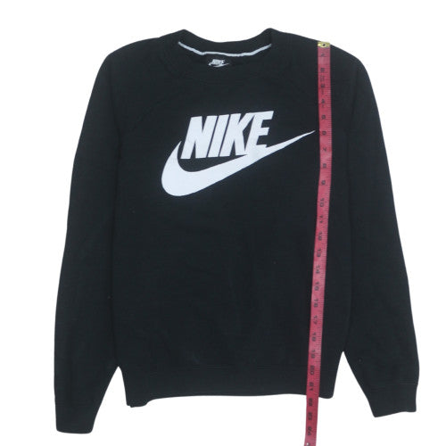 Nike Men's Black Small Pullover Crew Neck Graphic Sweatshirt