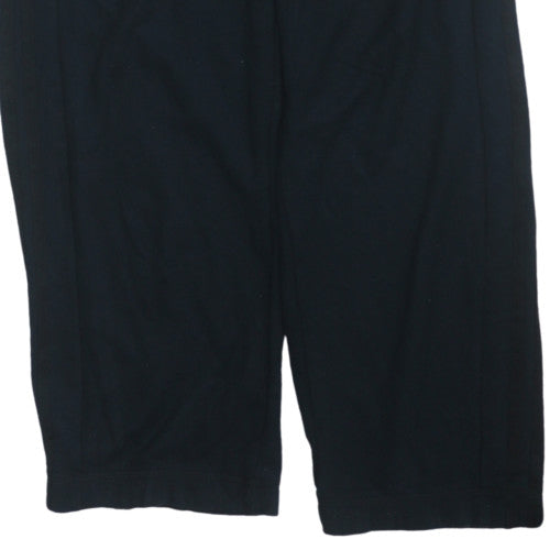 Adidas Men's Black Sport Essentials Climalite Track Pants M