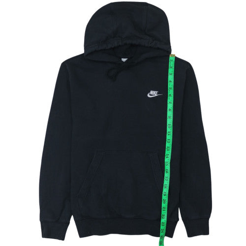 Nike Womens Black XS Pullover Hoodie Cotton Blend Casual