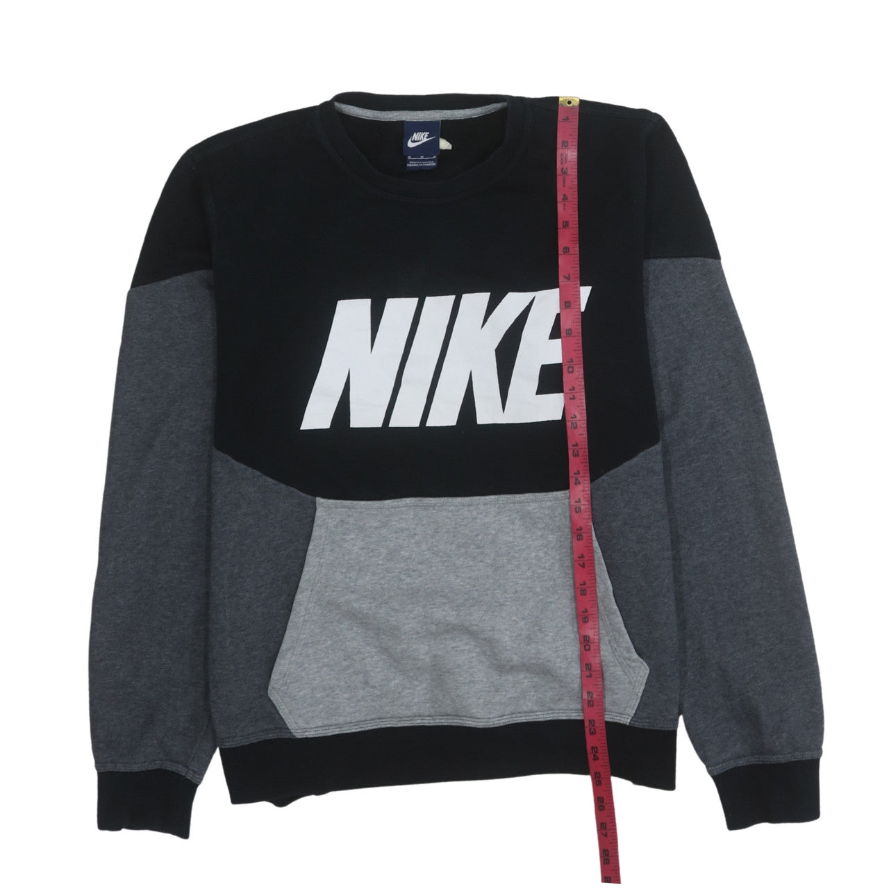 Nike Men's Black Medium Pullover Graphic Sweatshirt