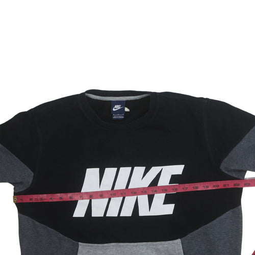 Nike Men's Black Medium Pullover Graphic Sweatshirt