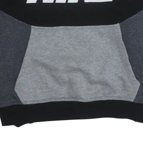 Nike Men's Black Medium Pullover Graphic Sweatshirt
