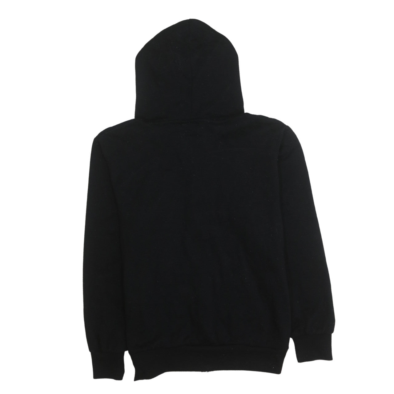 Lee Cooper Women Black Full Zip Hoodie UK 12 Comfortable Casual Sweatshirt